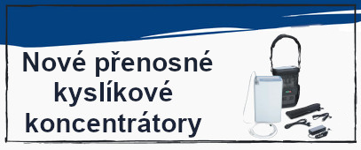 Přenosné kyslíkové koncentrátory